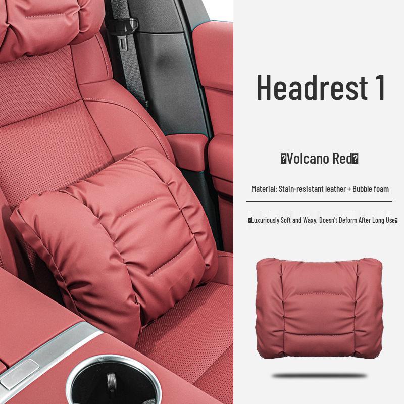 Lynk & Co Car Headrest & Lumbar Support Pillow for Neck Protection
