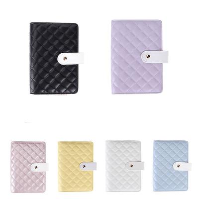 Grid Storage PU Jewelry Organizer Space Saving Notebook Jewelry Handbag Travel