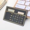 Portable Scientific Calculator Bank Card Handheld Calculator Mini Wallet Calculators