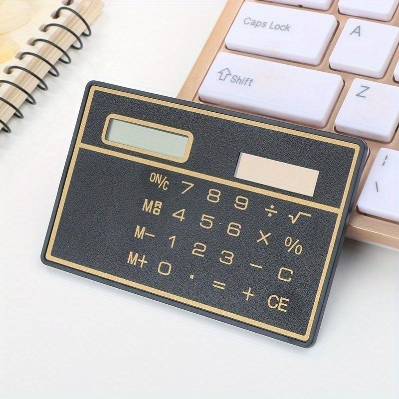 Portable Scientific Calculator Bank Card Handheld Calculator Mini Wallet Calculators