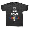 I Don't Need Google My Wife Knows Everything Funny T Shirt for Husband Dad Groom Clothes Humor Tees Cotton T-Shirt