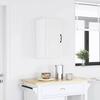 VidaXL Armoire murale de cuisine Lucca blanc bois d'ingénierie, meuble mural de cuisine, armoire pour mur de cuisine, 853777