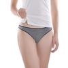 Women Simple Sports Low Rise Breathable Underwear G-string Briefs Panties Thongs