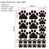 Cute Dog Footprints Wall Sticker Bedroom Home Decor For Kids Room Cupboard Decoration Wallpaper Self-adhesive Combination Decals