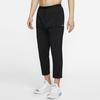 Nike Solid Color Cropped Casual Running Pants Men Bottoms Black CJ5785-010