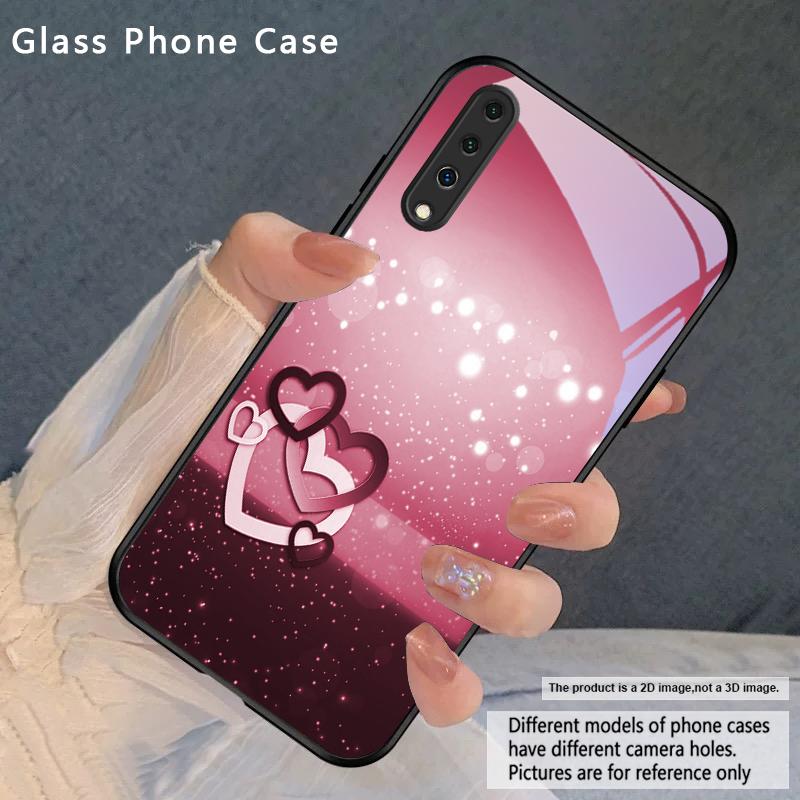 

Warm and romantic love For Samsung Galaxy A20 A20s 21s A22 A23 A24 A25 A26 A42 A90 A50 A55 52s A56 A70 A71 72 glass phone case Galaxy A8s