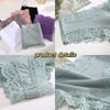 FINETOO Cotton Panties for Women Floral  Lace Briefs Comfortable Underwear Female Underpants Solid Color Pantys Lingerie S-XL