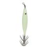 5PCS Luminous Squid Jigs High Carbon Steel Hook 8cm Squid Jig Saltwater Lure with 360° Swivel Artificial Bait Freshwater Fishing