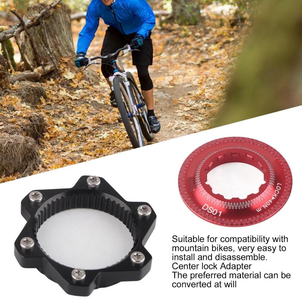 Easy to install Disc Brake Rotor Conversion 6 Bolts Center-Lock Hubs  Brake Upgrade