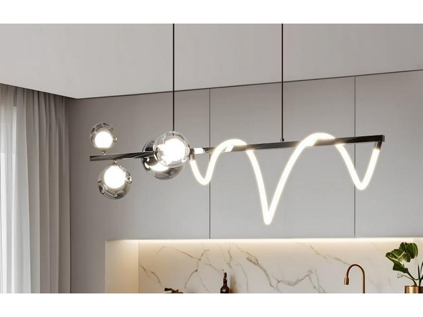 Luxury Glass Pendant Light for Dining Rooms and Bars