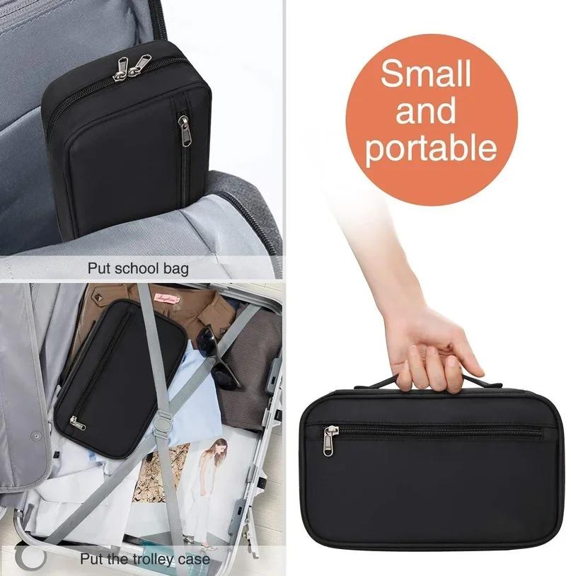 Professionelle Kosmetiktasche, Beauty Case, Toilettenbürsten-Organizer, multifunktionale Make-up-Tasche für unterwegs und zu Hause