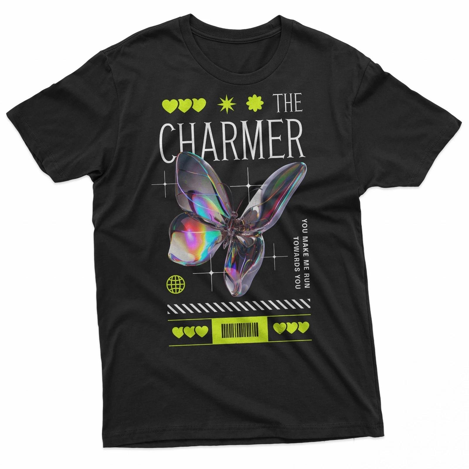 

Neon Graphic Y2K Style Streetwear T-Shirt L