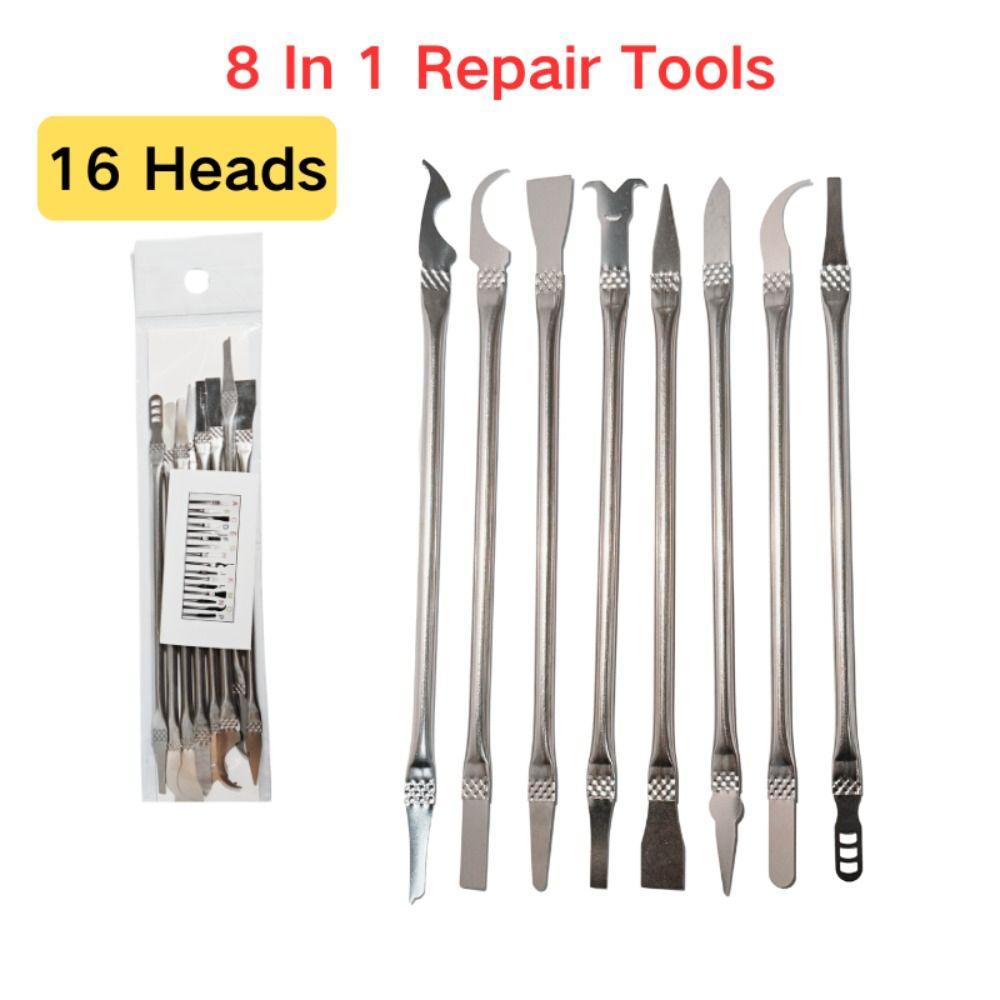 Stainless Steel Phone Metal Crowbar Silver Glue Remover Chip High Quality CPU Pry Spudger  Notebook