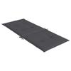 Garden Chair Cushions for High Back Chairs 2 Pcs Anthracite 120 X 50 X 2 Cm