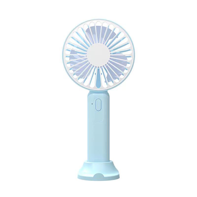 Rechargeable Portable USB Mini Fan for Desktop & Dorm Use
