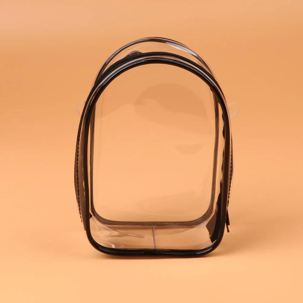 

ПВХ Сумка для хранения Кукла-волосатый мячик Сумка для демонстрации кукол Подходит для 15см Labubu V2 Сидячая Вечеринка Хлопковая кукла Диагональная Сумка-боль (нет кукол)