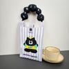 Sommer Damen Niedliche Mini-Tasche Vielseitige Mode Handytasche Cartoon Gestrickte Handtasche Umhängetasche Umhängetasche