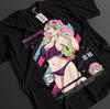 Demon Slayer Shirt Mitsuri Kanroji T-Shirt Tanjiro KNY Anime Akaza Top Muzan Tee