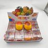 Crunch Fruit Squishy Crunch Sound Butter Stick Soap apple Mangosteen Peanut Pitaya Grape Crispy Building-Block Fidget Toy