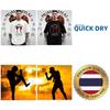 Muay Thai T-Shirt Kick Boxing Mix Martial Art 3D Print Vintage Training UV Protect Quick Dry Men Women Unisex Short Sleeve Round Neck