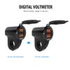 Waterproof Mobile Phone Charging Voltage Meter 12V/2A QC 2.0/3.0 USB Charger Socket for Car Boat Motorcycle Dual USB Power Outlet with LED Digital
