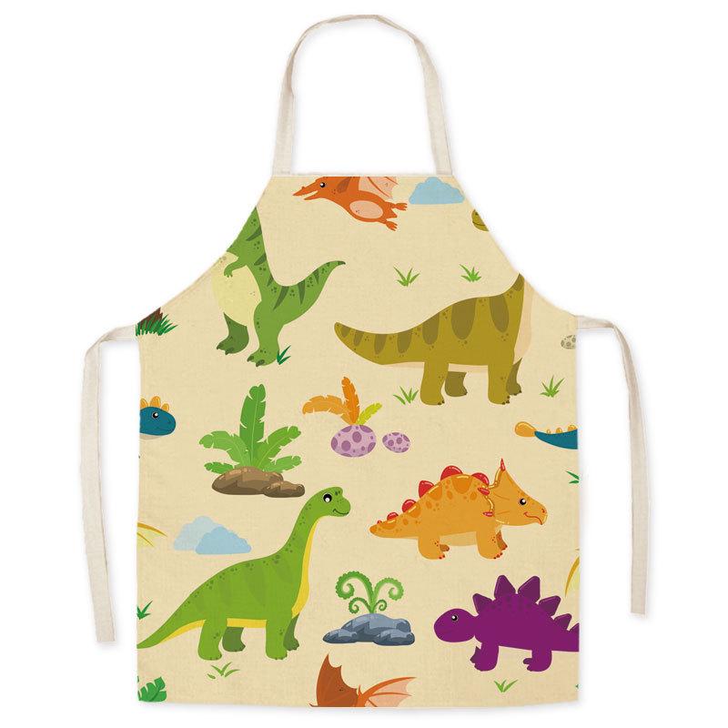 Logo Printed Kitchen & Catering Apron for Supermarkets and Milk Tea Shops