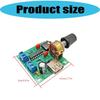 5VDC Mono Power Amplifiers Module 5W Double Channel Output Battery Operated For Portable Projects