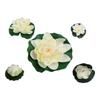 Accessories Artificial Lotus Fake Plant Pond Pool Simulation Flower Water Lily Wedding Yard Fish Tank Floating