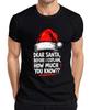 Dear Santa Before I Explain How Much Funny Christmas Hat Mens T-Shirt-