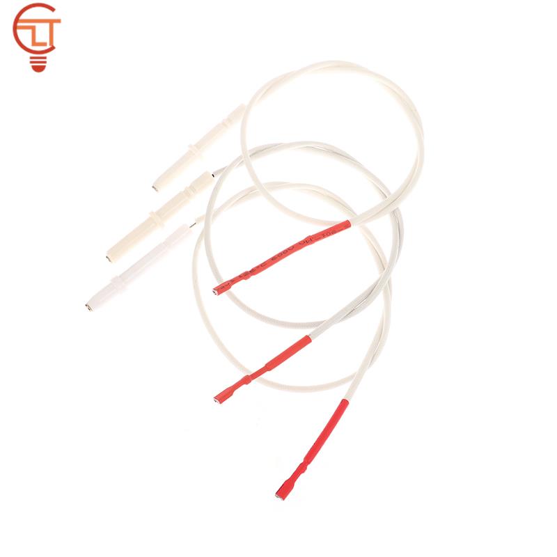 1Pc High Quality Line Gas Cooker Range Stove Spare Parts Igniter Ceramic Electrode with Cable Rod Ceramic Gas Cooker Accessories