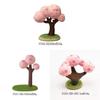 Zakka Cherry Blossom Resin Decor Gift For Home And Office Scenes