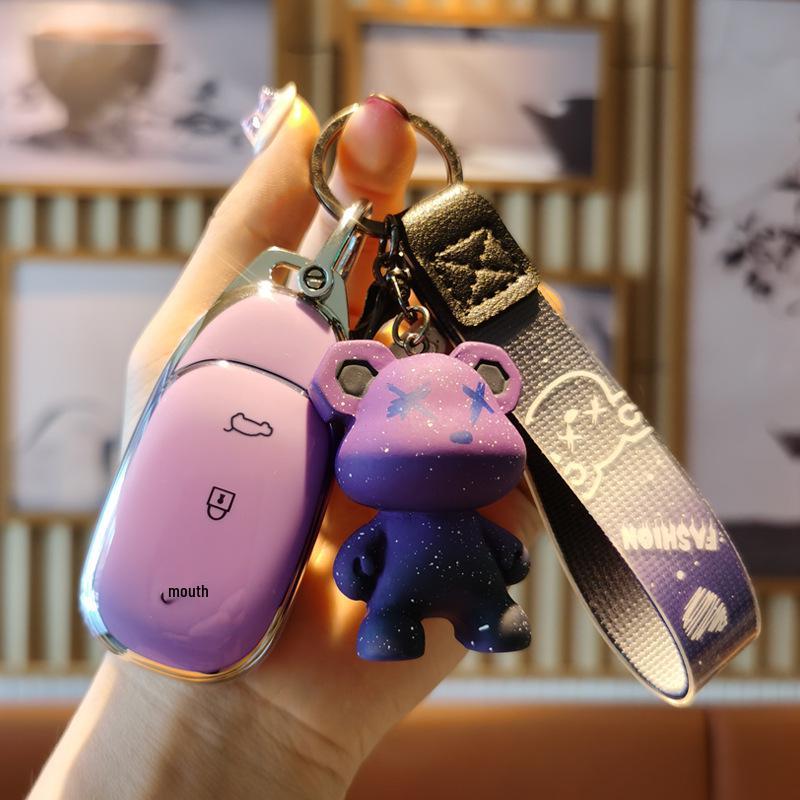 High-End Schutzhülle für Ideal ONE 21 Tasten - Damen Auto-Fernbedienungsschale und Schnallentasche