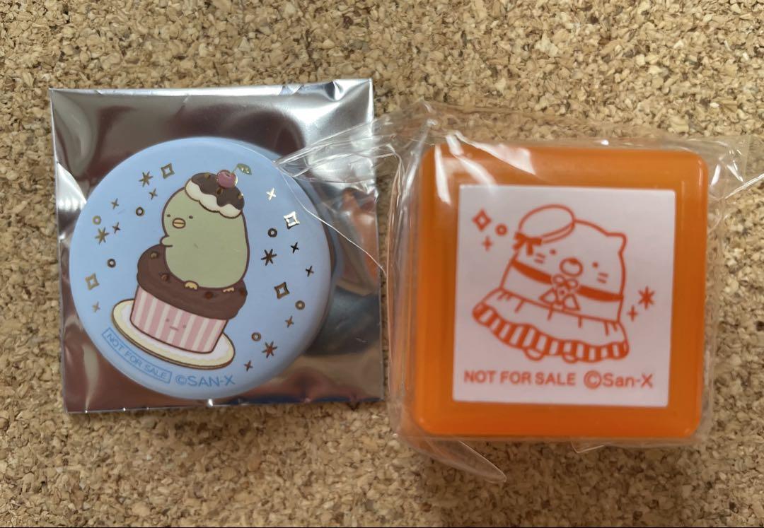 

[Б/У] Новинка Кафе Сумикко Шоколадная ярмарка Пингвин Банки Значок Штамп