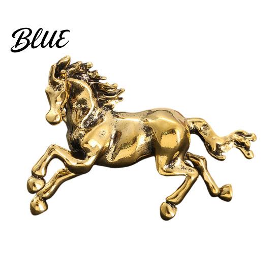 Horse Pin Brooch Exuding Elegance Power Bold Sophisticated Design Retro