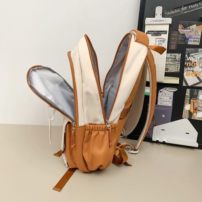 Elevi ghiozdan de clasa a treia până la a șasea Rucsac de mare capacitate pentru femei Rucsac în stil colegiu pentru elevii de gimnaziu