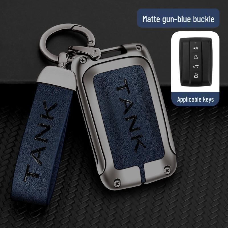 TANK 300 Key Case - New Logo for Challenger, Conqueror, Cyber, Wey, 500