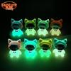 Luminous Dimoo Fox Resin Figurine: Trendy Handmade DIY Desktop Decoration - Cute Mengli Toy