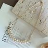 Handwoven Natural Freshwater Pearl Necklace Women's Summer S911 Sterling Silver Accessories Light Luxury Premium Versatile Necklace