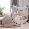 Foldable Mosquito-Proof Net Adjustable Mosquito Net Stand Portable Face Head Mosquito Net  Camping
