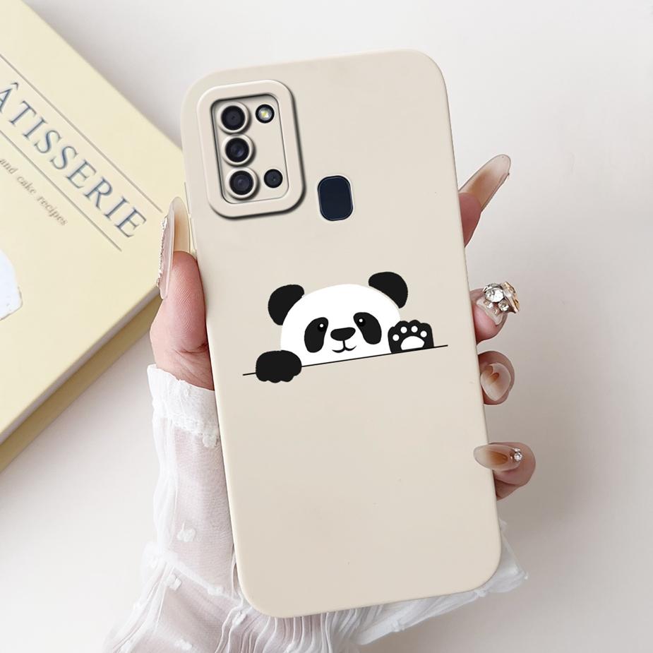 For Samsung Galaxy A21s Case SM-A217F New Fashion Cartoon Painted Cover Shockproof Phone Case For Samsung A21s A 21 s Soft Shell