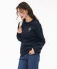 CHASECULT Unisex Character Graphic Sweatshirt - Navy
