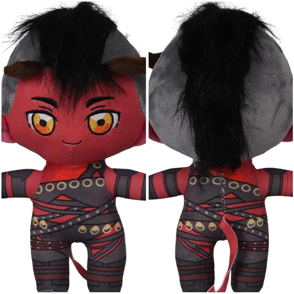 Astarion Bear Lllithid Mind Flayer Gale Cosplay Soft Stuffed Dolls Baldur Cos Gate Plush Toys Halloween Xmas Fantasy Mascot Gift