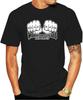 Short Sleeve Cotton Clothing Tops Tshirt Homme Skinhead Fist Tattoo Working