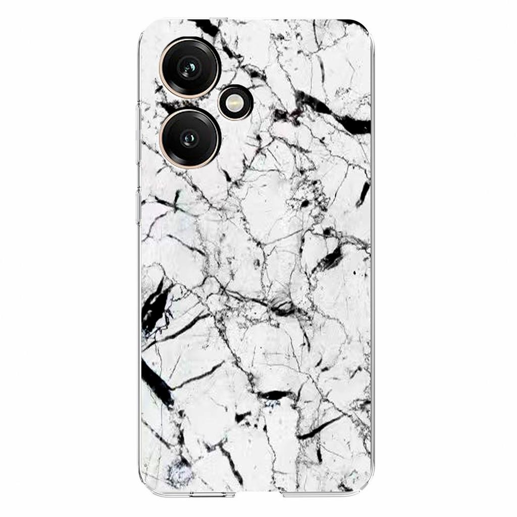 For Honor 400 5G (Global) Case Marble Pattern Printing Soft TPU Phone Cover