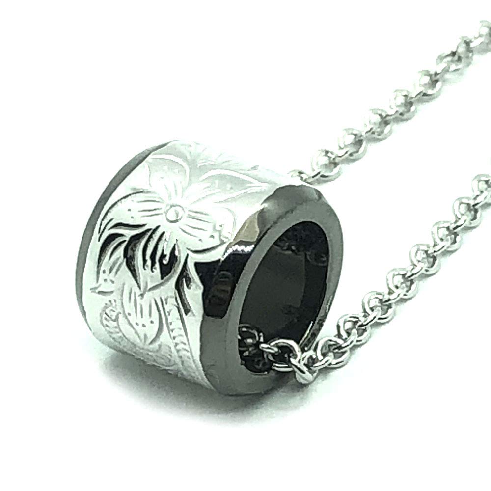 

Two Hawaiian Jewelry Barrel Pair Necklace Pink Gold Black [Close Me] (Men s (No Engraving))