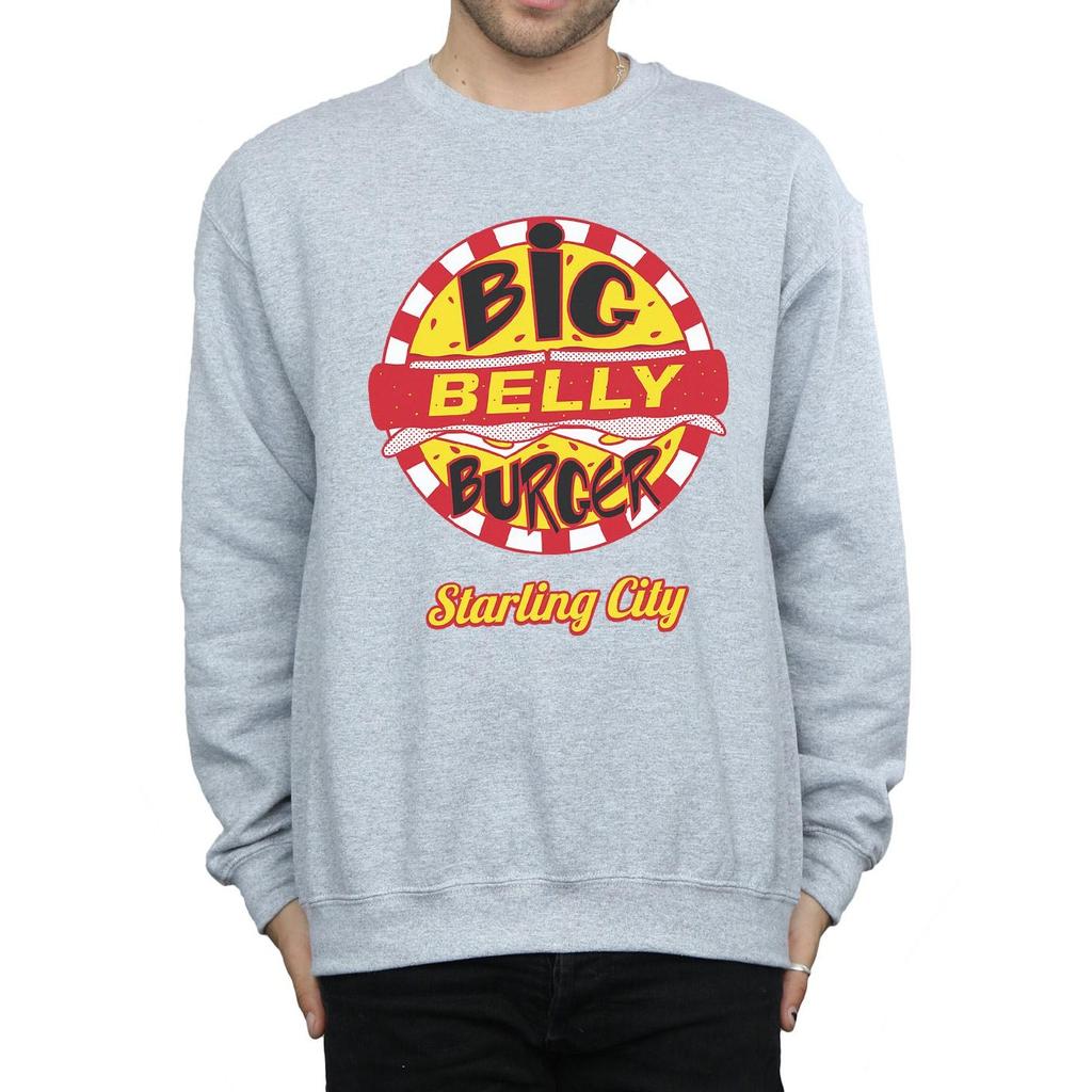 DC Comics Herren-Sweatshirt mit Arrow Big Belly Burger-Logo