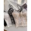 Pure Desire All-Match Bottoming Cami Women Winter Gyaru With Chest Pad Slim Fit Slimming Lace Blouse Corset Beauty Back