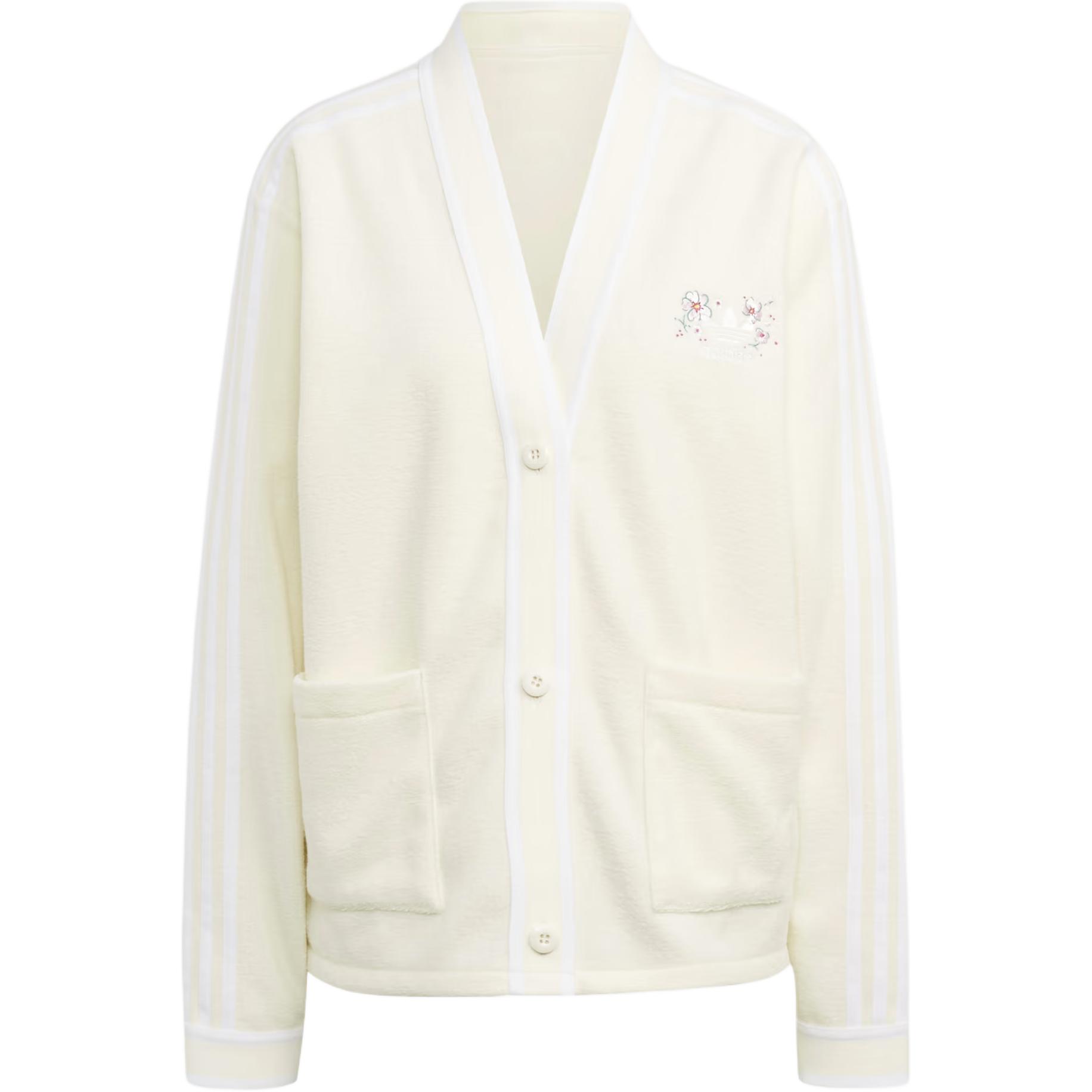 

adidas Originals Windbreaker Cardigan Beige/Multi-Color Women IP3761 XL