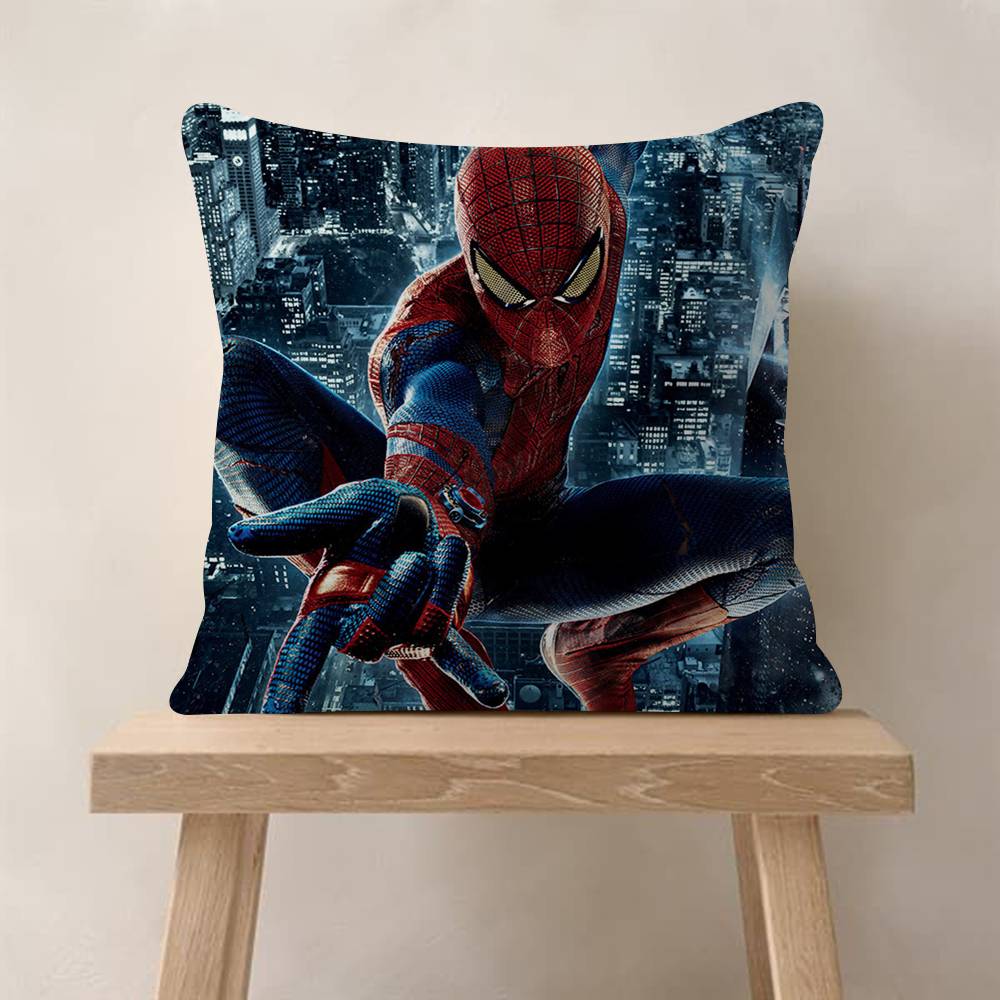 

American Cartoon SSpider pc Maple Design Cushion Cover Happy Autumn Harvest Decor Holiday Decorati Pillow Cover 30x30 cm
