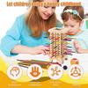 Dice Montessori Ball Dropping Game 42/16 Colourful Sticks Wooden Stick Tower Toy Set  Boys
